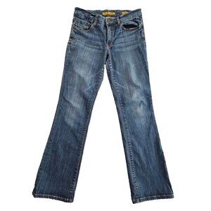 Seven 7 For All Mankind Jeans Women's Size 6 (W30 L30) Medium Wash Boot Cut EUC